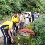 गहरी खाई से SDRF ने बरामद किया चालक का शव